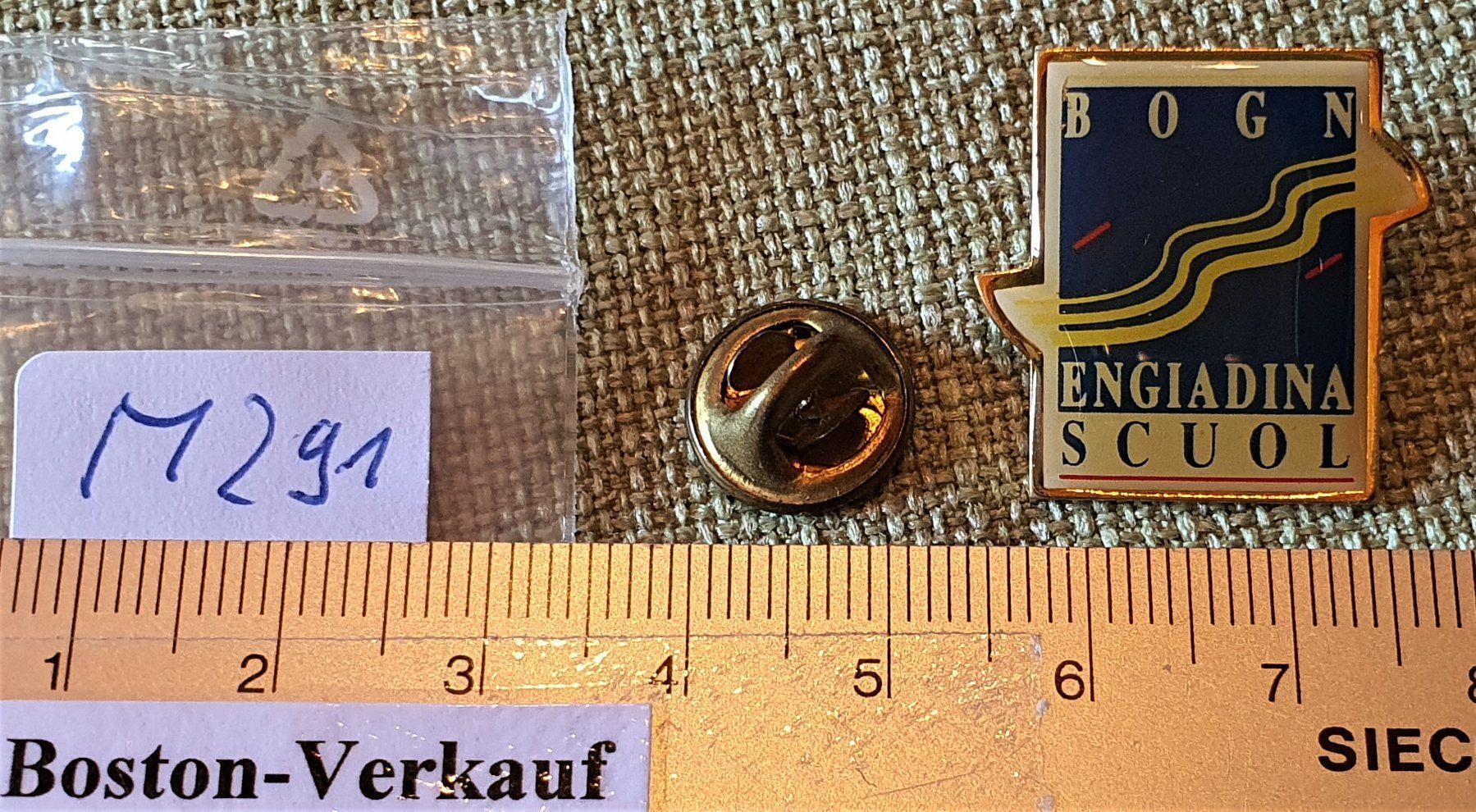Placchette & Badge: M291 - Pin BOGN Engiadina Scuol – Usato da Reinach BL venduto da Boston-Verkauf 1