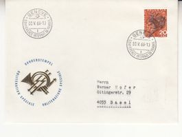 Sonderstempel TR. 42 Typ l Conférence Travail Genève 1966
