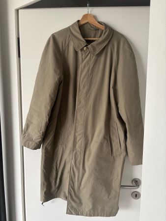Strellson Mantel beige gefüttert klassischer Schnitt
