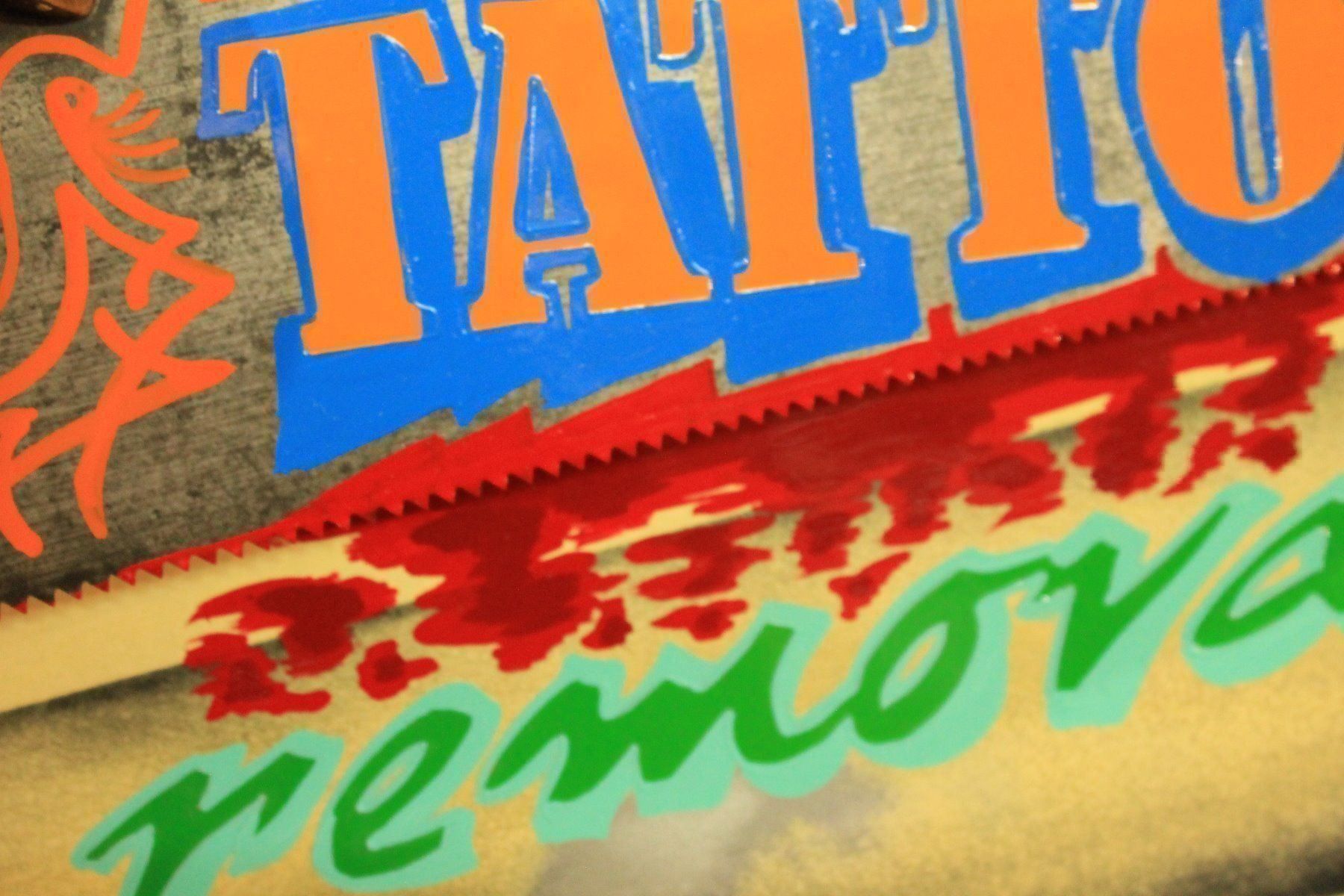 Seghe: Alte Säge " TATTOO Removal" Pinstriping! – Nuovo (secondo la descrizione) da Willisau venduto da Pzm81 4