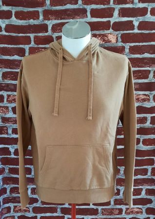 FOREVER-21 Herren Hoodie Beige Gr. XS