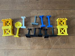 LEGO Duplo Stützen Pfeiler Pfosten Brücke Eisenbahn