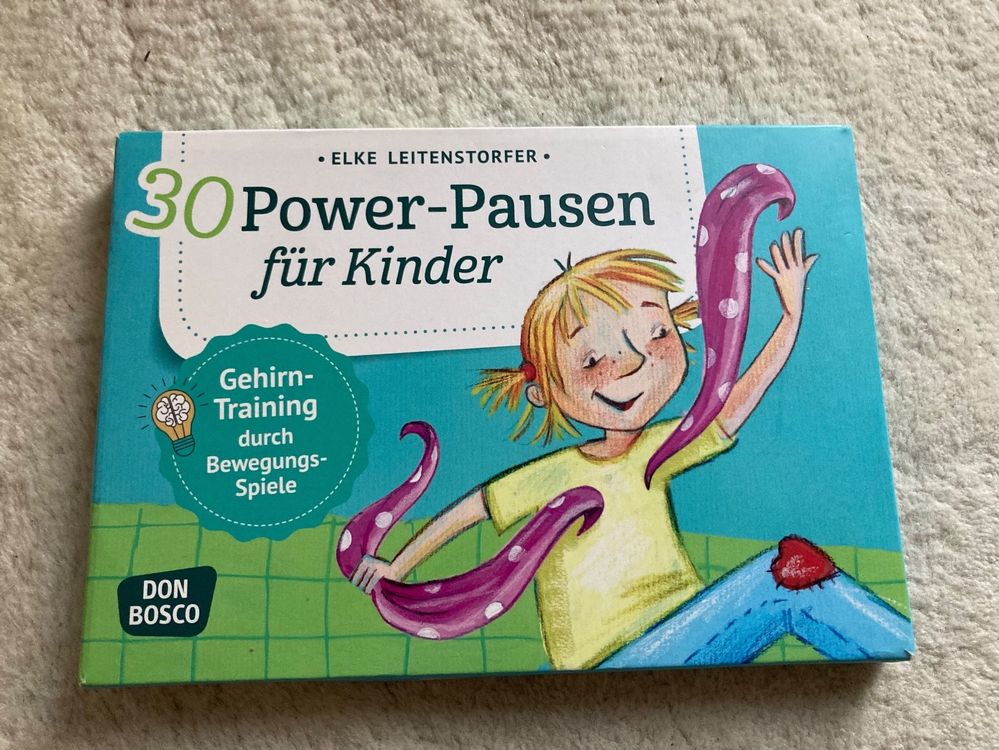 30 Power-Pausen für Kinder Gehirn Training Bewegungs-Spiele | Kaufen ...