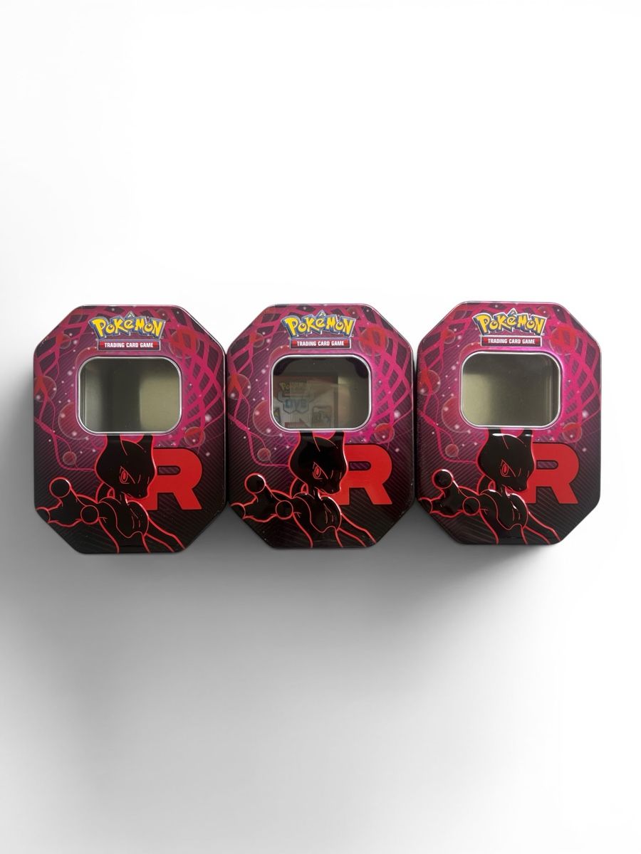 Pokémon Sammelbilder & Trading cards: Pokemon Trading Card Game Team Rocket Tins – Gebraucht aus Luzern von aramayashop