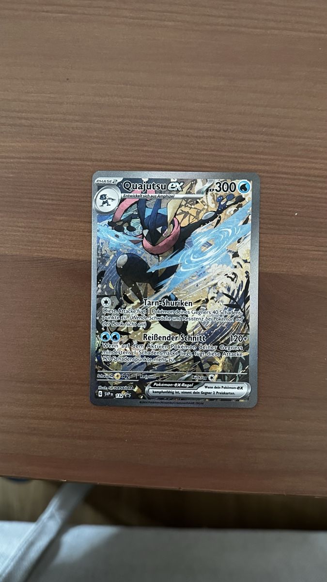Pokémon Carte collezionabili: Quajutsu EX – Usato da Zollikofen venduto da Pasfah