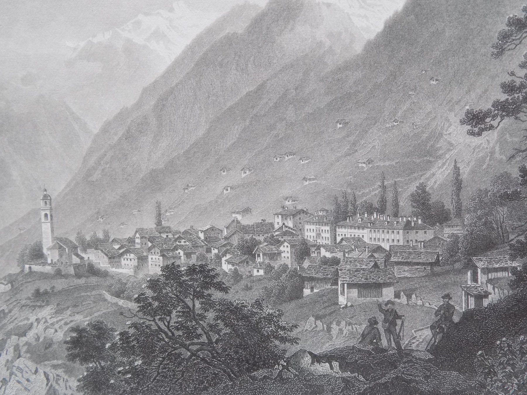 Gravures: Soglio Graubünden – D'occasion à Risch par Antikfee 3