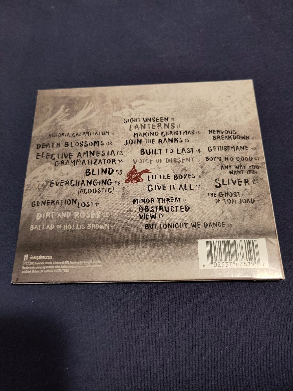 CD: Rise Against - Long forgotten Songs – Usato da Zürich venduto da Heldel 3
