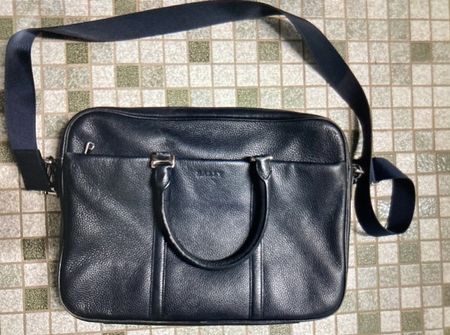 Bally Aktentasche, computer bag,Echtleder, real leather