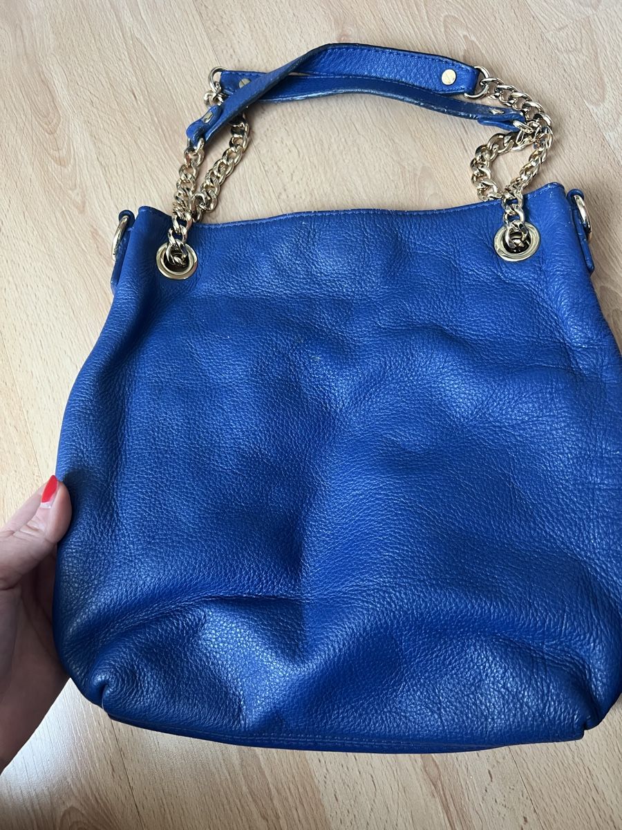 Michael Kors Borse da donna: Michael Kors Handtasche blau – Usato da St. Gallen venduto da deborahM95
