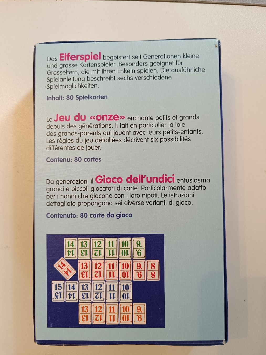Carlit Giochi: Elferspiel 11 von Carlit – Usato da Arbon venduto da Gatto81 2