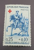 Frankreich 1960 Rotes Kreuz briefmarke