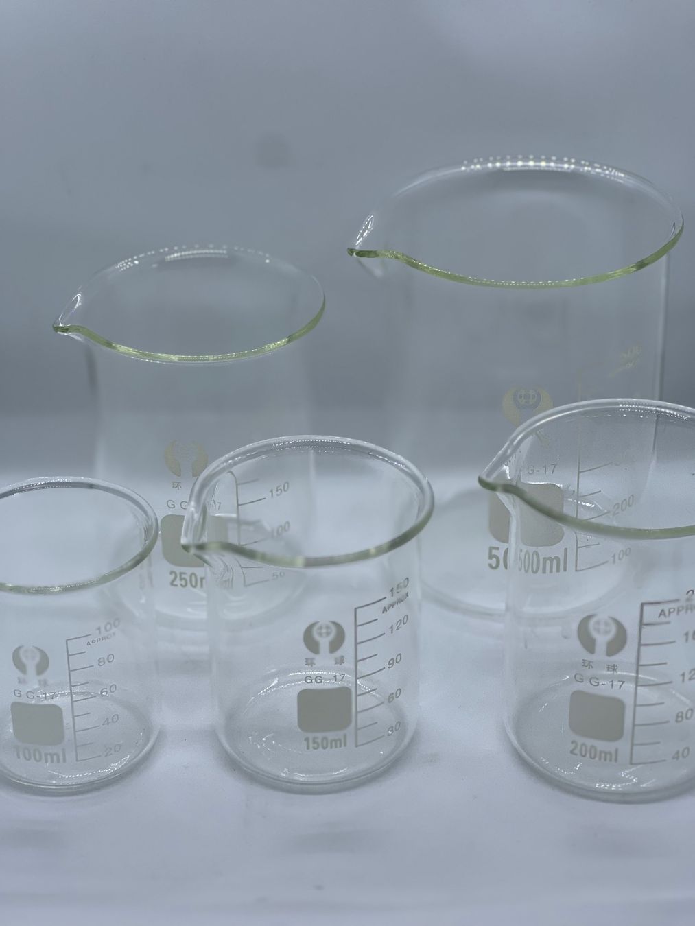 Bicchieri: Laborglas Set Bechergläser 5St – Nuovo e nell'imballaggio originale da schellenberg venduto da freefostore