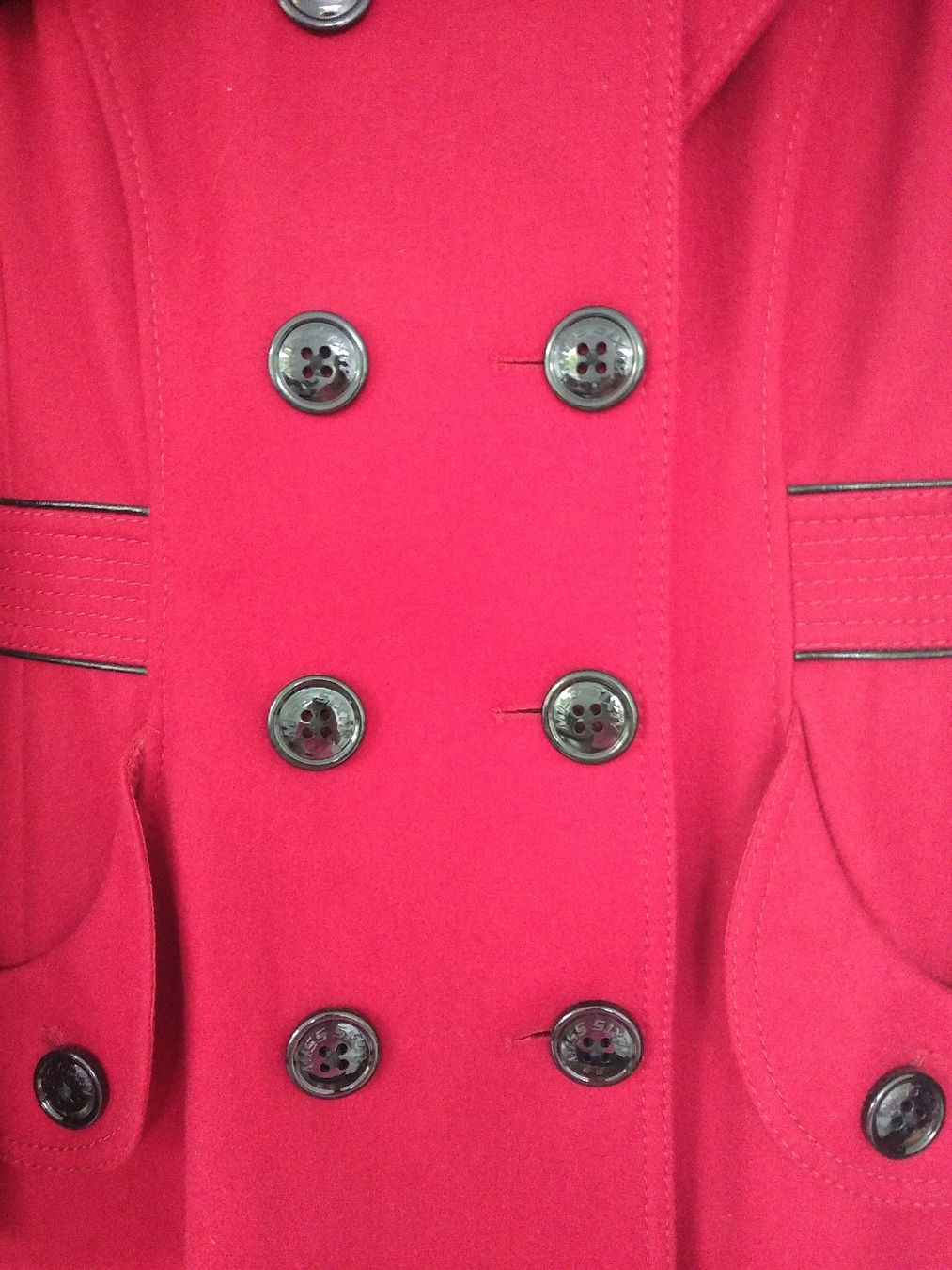 Mäntel: Almost New! Red Wool Blend Coat Size S never worn! – Neu (gemäss Beschreibung) aus Dübendorf von rol_fm6d 1