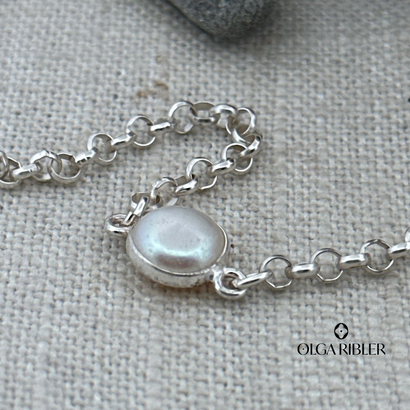 Olga Ribler Bracciali & Braccialetti: Silberarmband mit SWP – Nuovo (secondo la descrizione) da Luzern venduto da MonikaS03 1