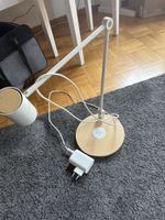 Adjustable White Desk Lamp with Wireless Charger - Nice!