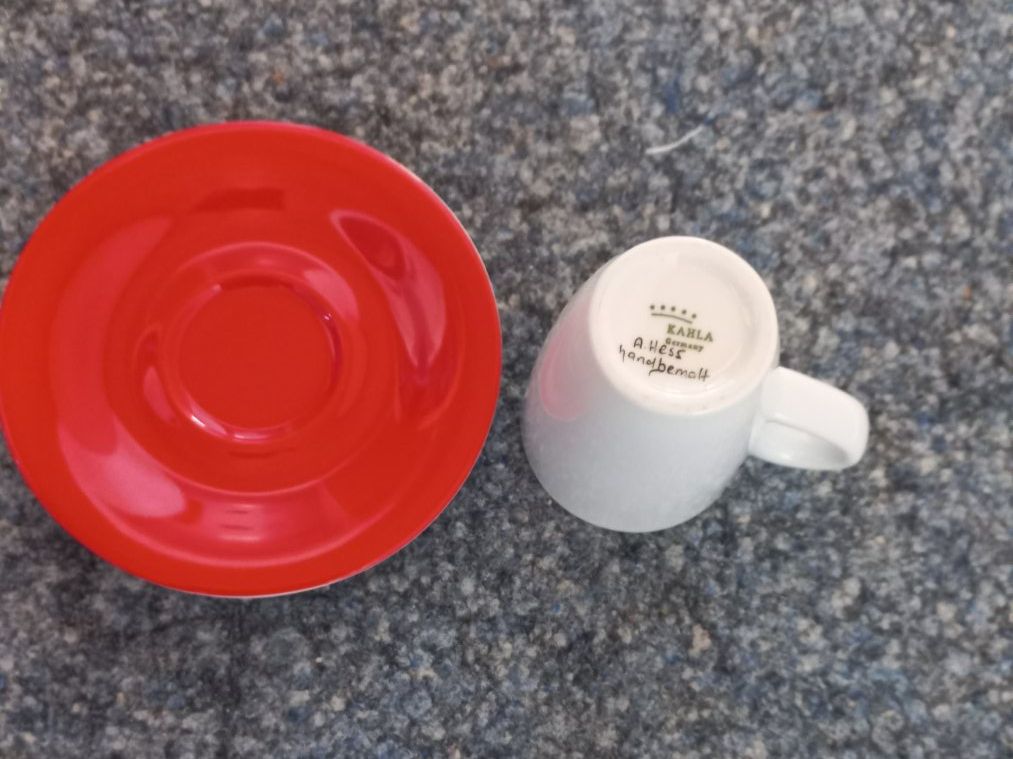 Kahla Set di piatti: Kahla Espresso Tasse mit Untertasse – Nuovo e nell'imballaggio originale da Winistorf venduto da acreativ1 2