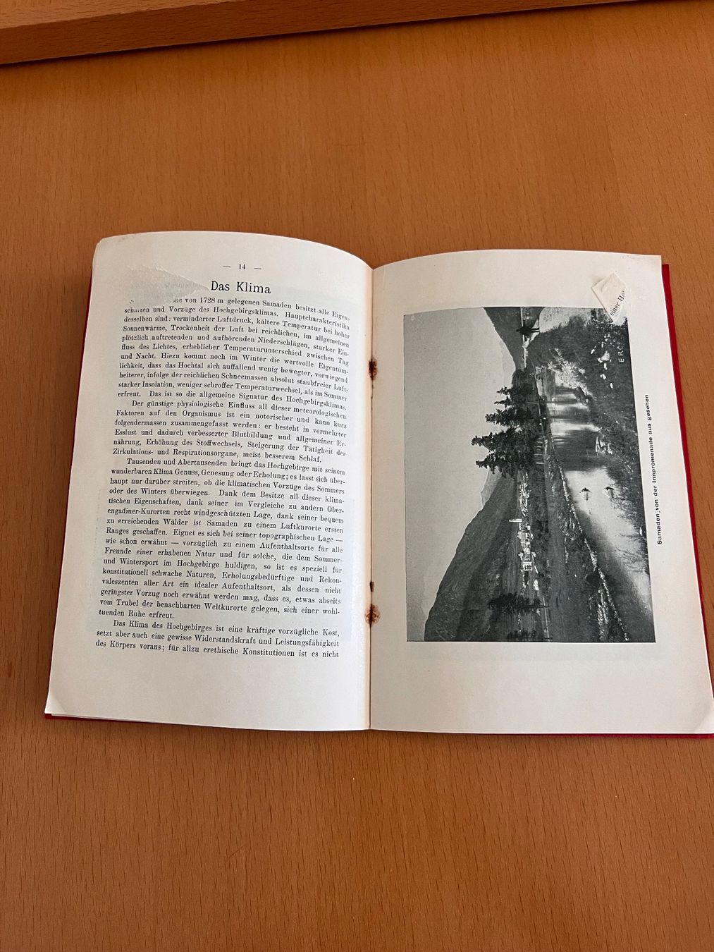 Documenti: Vintage Prospekt Brochure Samaden Engadin – Usato da Zürich venduto da Andawe 3