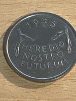 Münze 5 Franken 1975 Confoederatio Helvetica guter Zustand