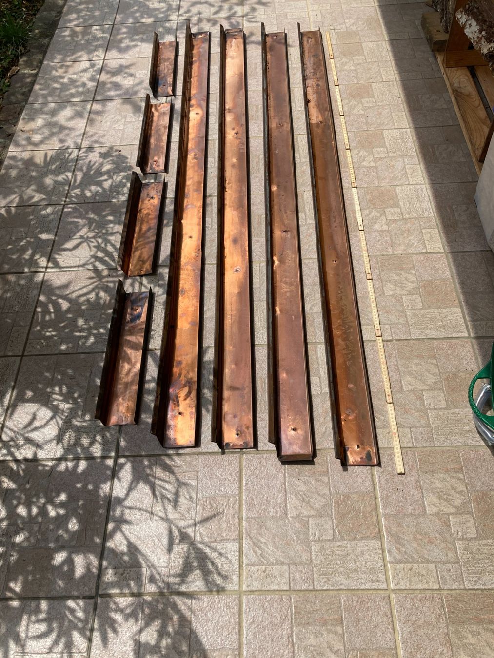 Casette da giardino & serre: Kupferabdeckung, Traufe, Gartenhaus – Usato da Zwingen venduto da Hugom