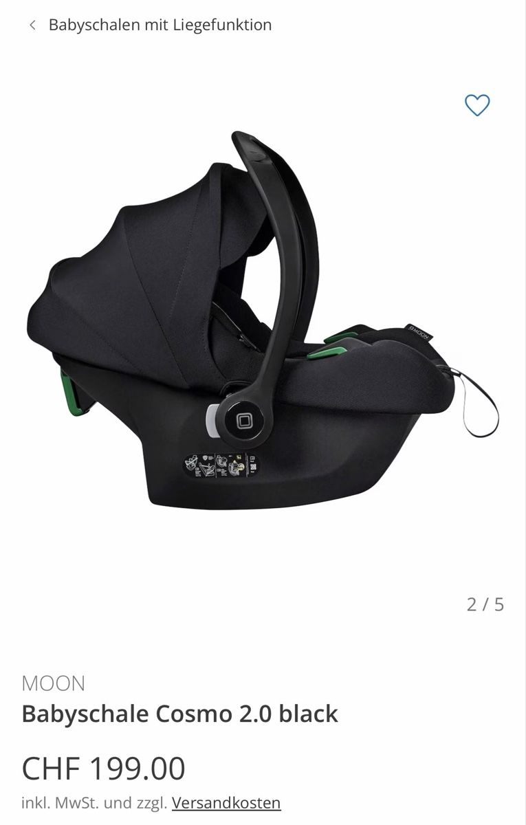 Seggiolini per auto: Babyschale Cosmo 2.0 – Nuovo e nell'imballaggio originale da Thusis venduto da nic_y8z9 1