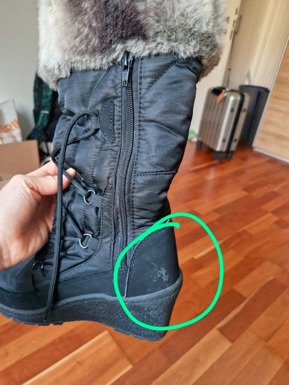 Scarpe da donna: Sehr warme Winterschuhe – Usato da Hägendorf venduto da Moni-F 4