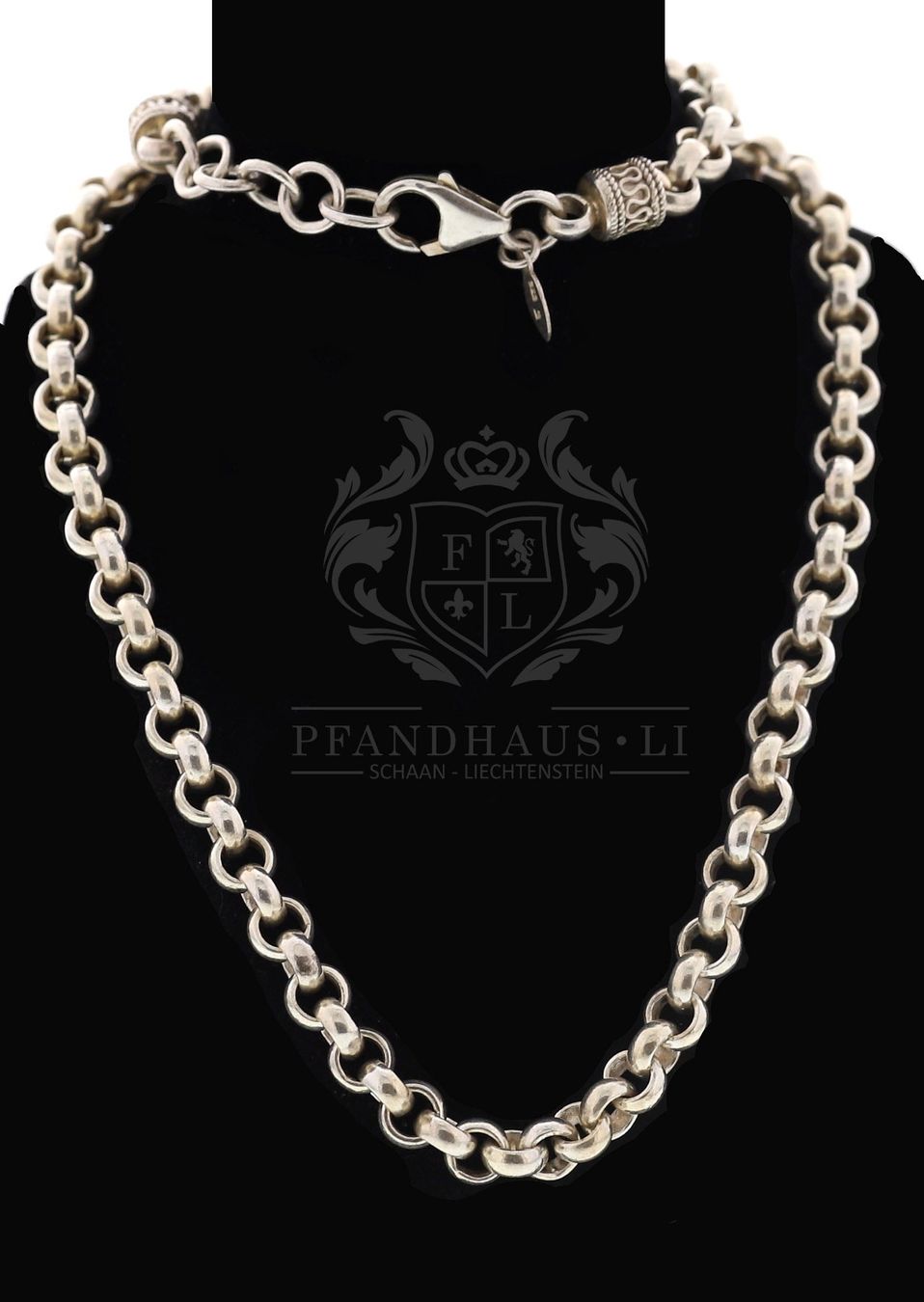 Sonstiger Schmuck: MASSIVE ANKERKETTE IN STERLING SILBER 925 – Gebraucht aus Schaan von Pfandhaus-LI