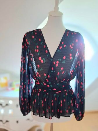 Taillierte The Kooples Bluse, Gr. 1, neuwertig