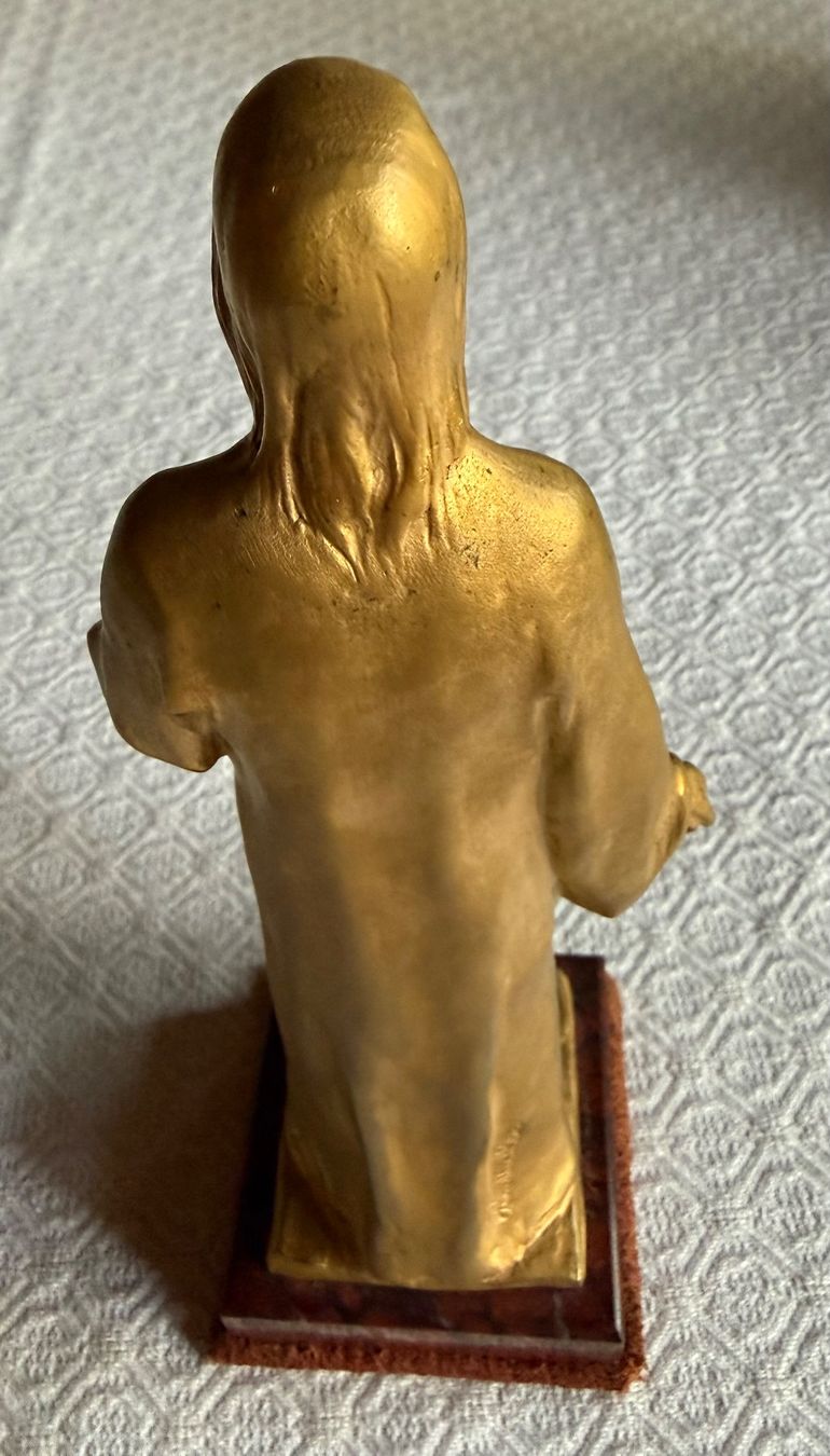 Skulpturen & Statuen: Jesus Christ, Hans Müller, Bronzestatue – Gebraucht aus Biel/Bienne von fxgindrat82 2