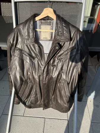 Herren Leder Jacke