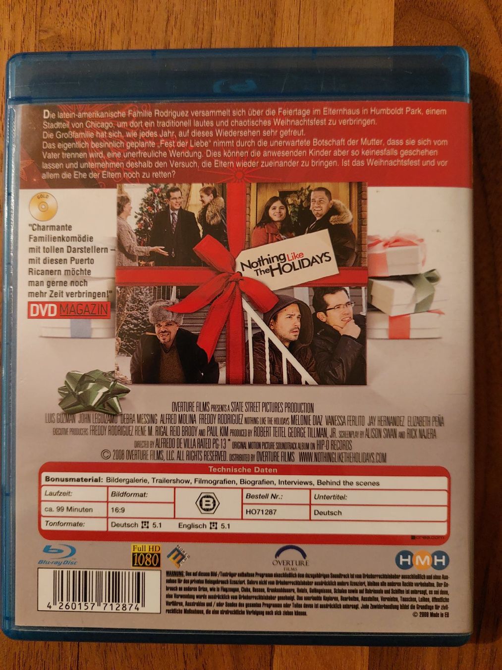 Tutti i DVDs: Blu Ray - Nothing Like The Holidays – Usato da Rheinfelden venduto da FilmAuktion 1