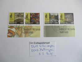Zusammenhängend Ort Ersttagsstempel aus 5612 Villmergen +