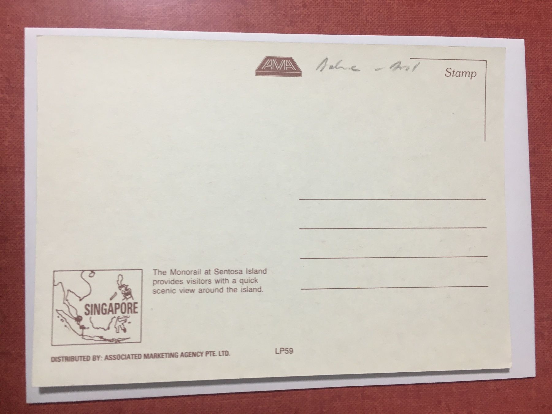 Cartoline postali: AK Singapore Eisenbahn Kanonen – Usato da Küttigen venduto da Melisch1000 1