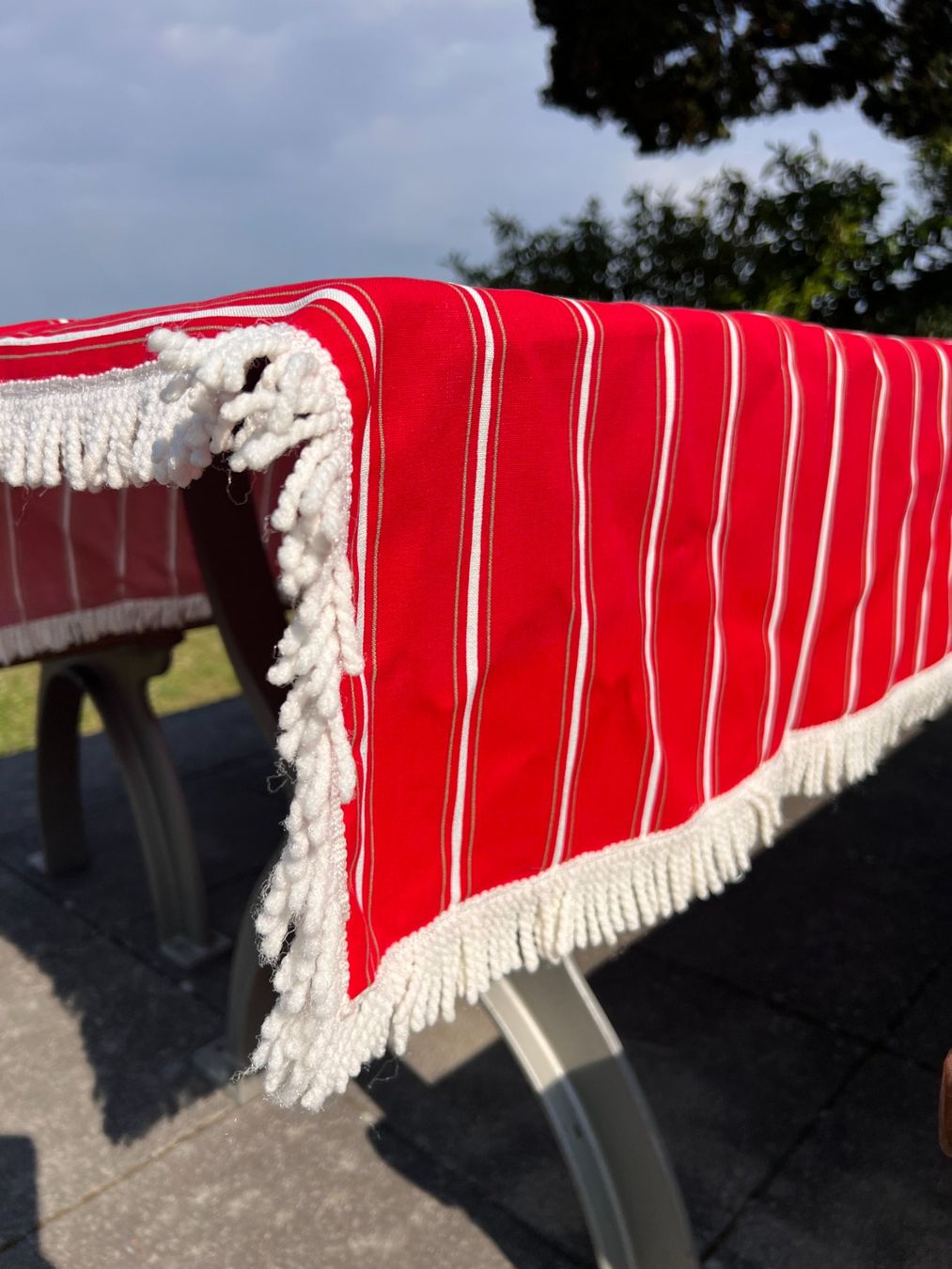 Altra biancheria da tavola: Vintage Tischdecke I 70er Jahren – Usato da Walzenhausen venduto da stilvollwohnen 2
