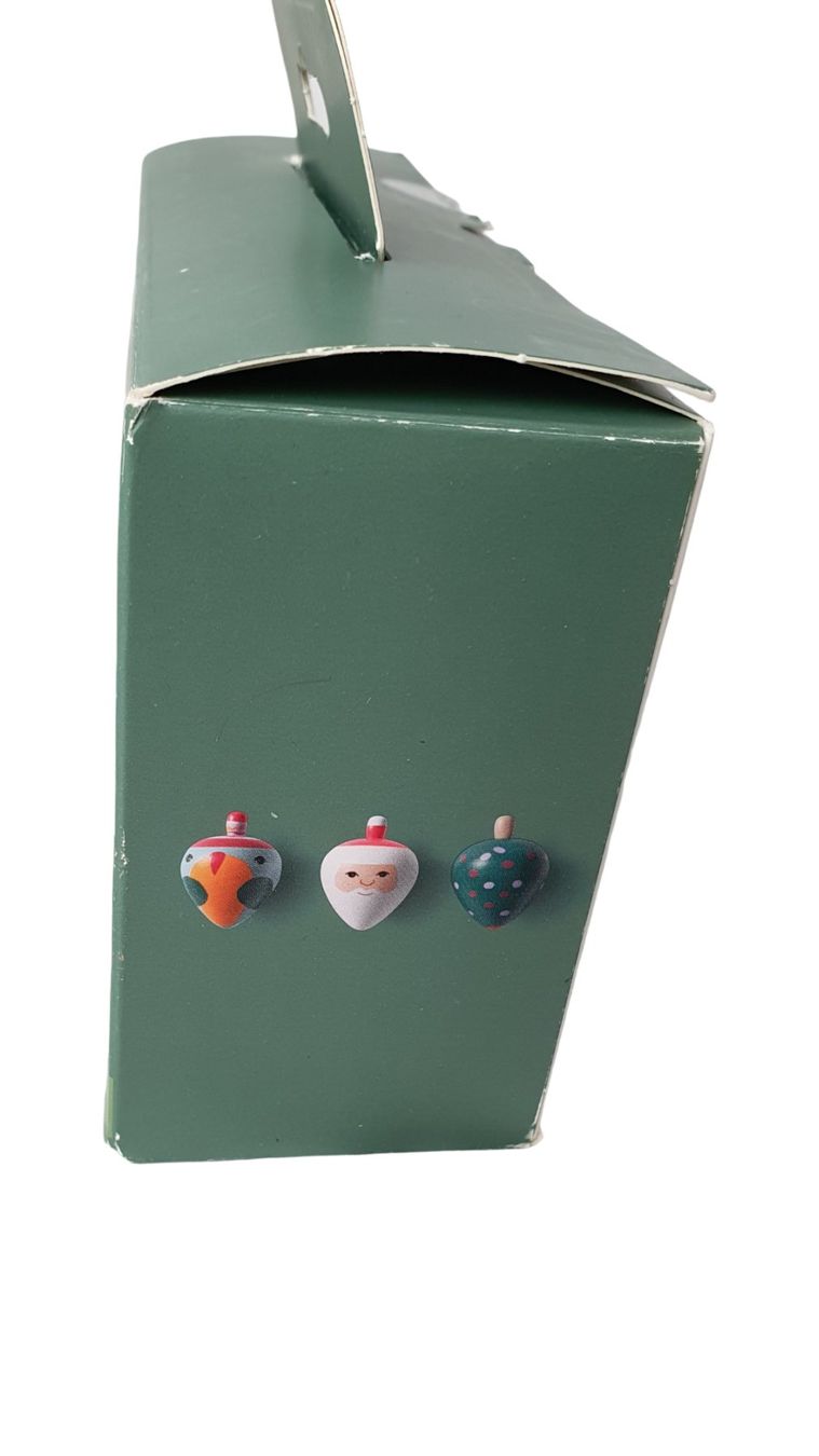 Tchibo Spielzeuge: TCHIBO Kreisel-Set "Santa" – Gebraucht aus Wangen b. Olten von Restwert_Wangen 3