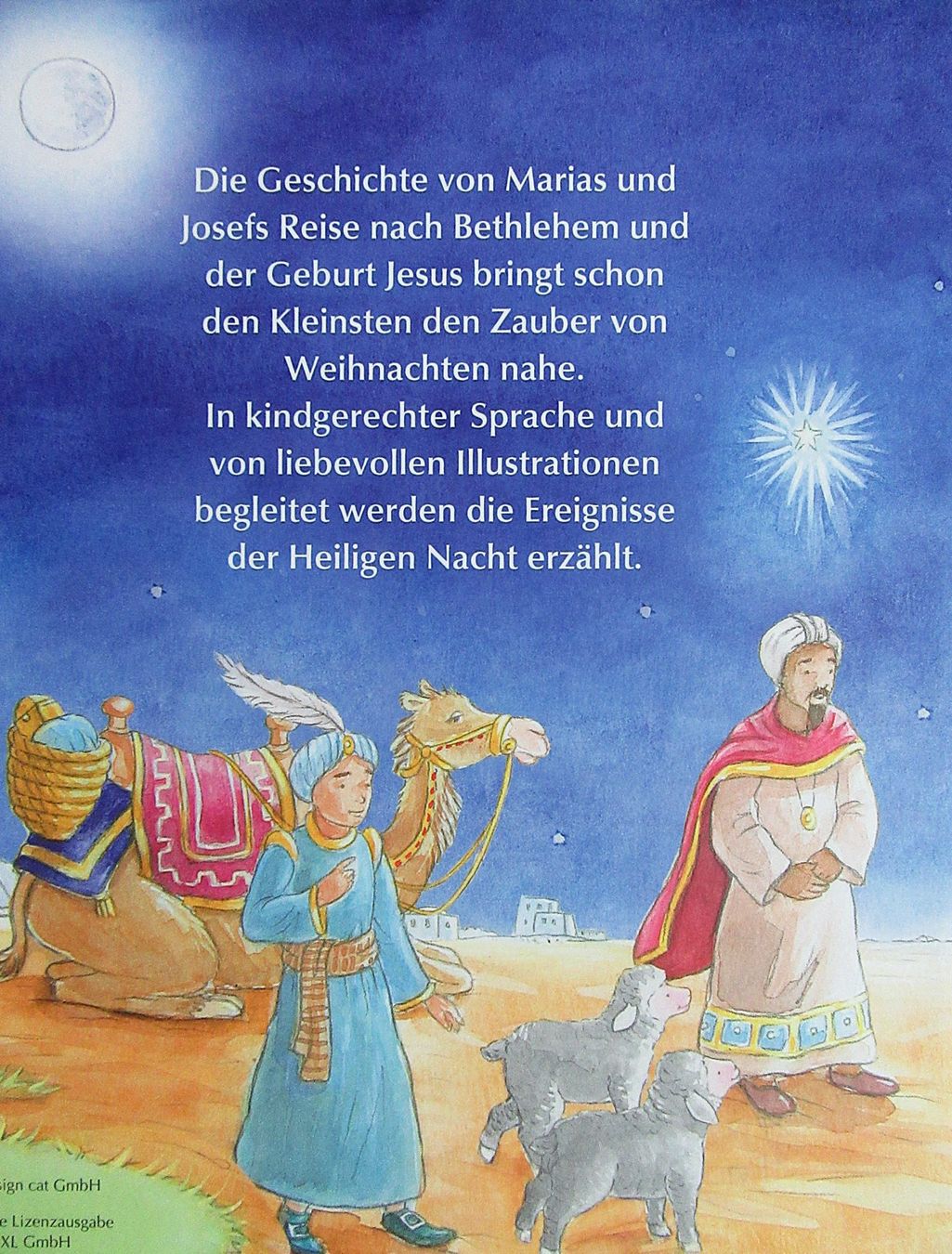 Bücher: Die Weihnachtsgeschichte - mit kartonierten Seiten – Gebraucht aus Auenstein von Padabimbim 1