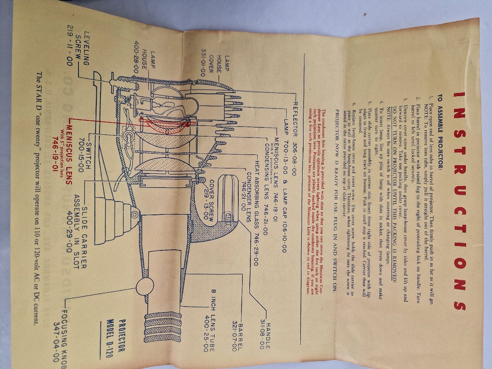Lettore multimediale portatile: alten Dia- Projector ca. 1948 – Usato da Wildberg venduto da mantas07 7