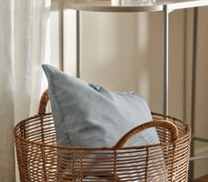 Kissenbezug Leinen SCANDI LIVING, Calm Blue – 50 x 50cm