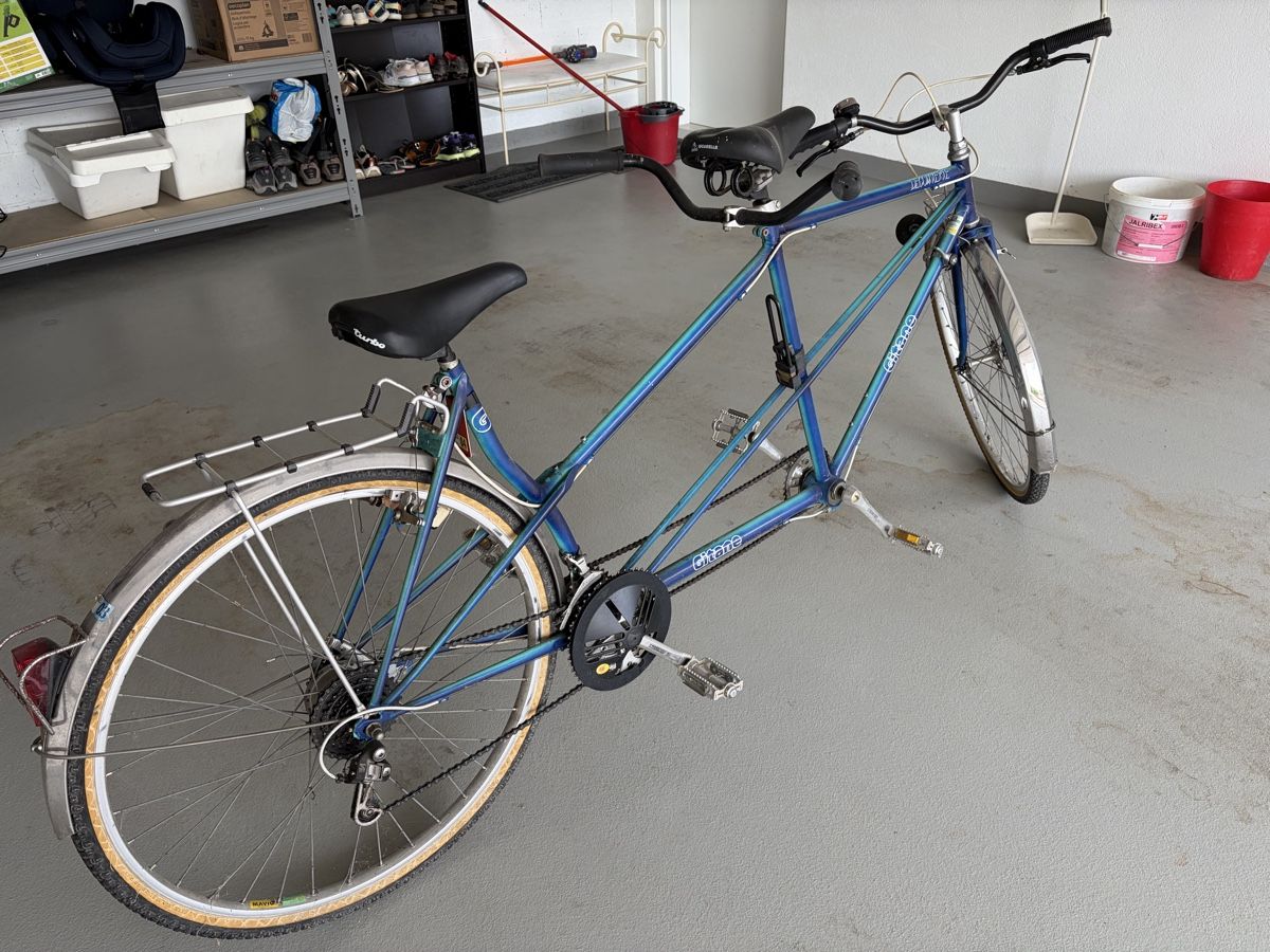 Velos: Tandem vélo bleu marque Gitane – Gebraucht aus Lucens von piku1984 1