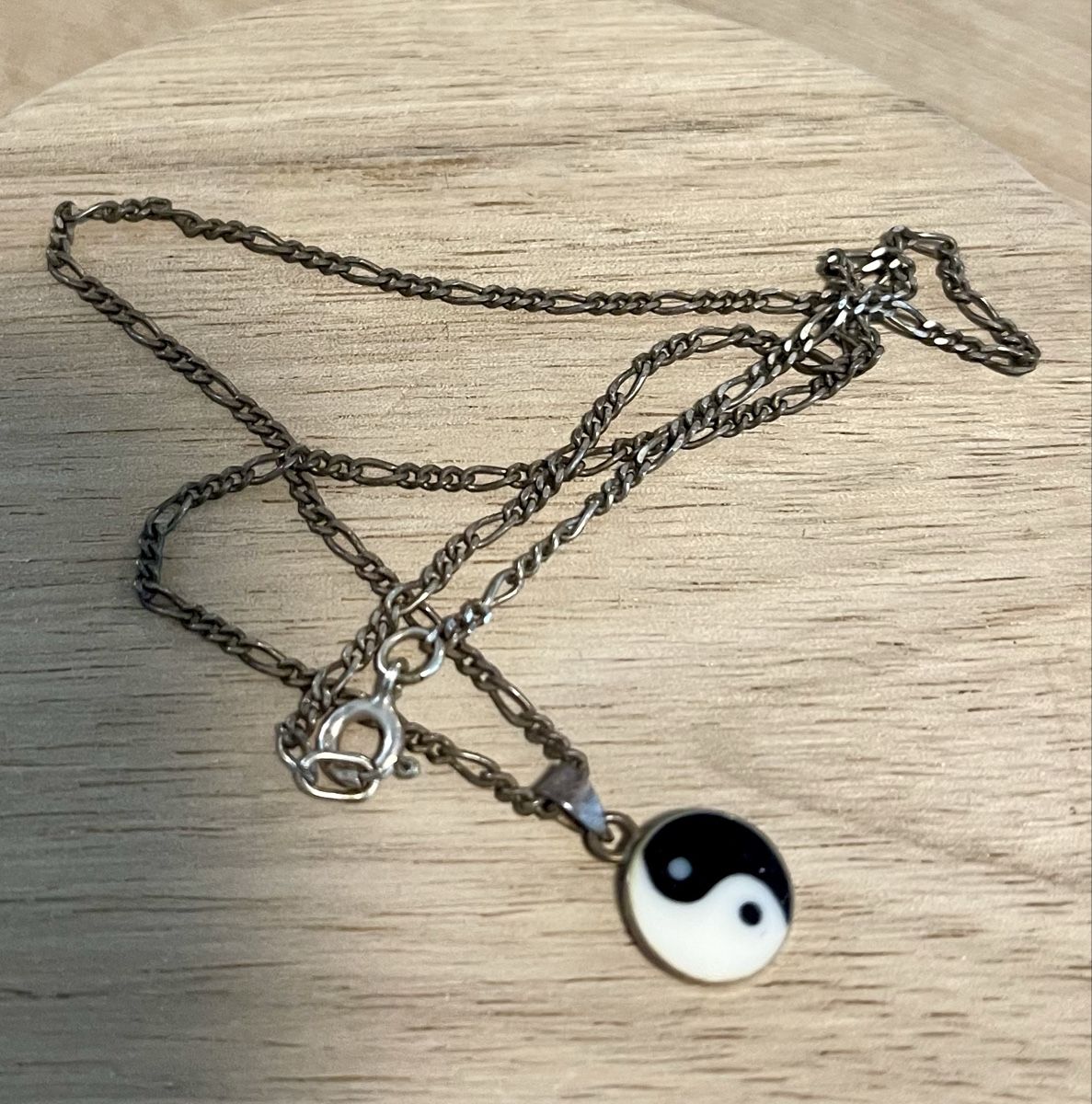 Catenine: Ying Yang Halskette aus Silber 925 – Usato da Meikirch venduto da Hilfe_Waisentiere 1