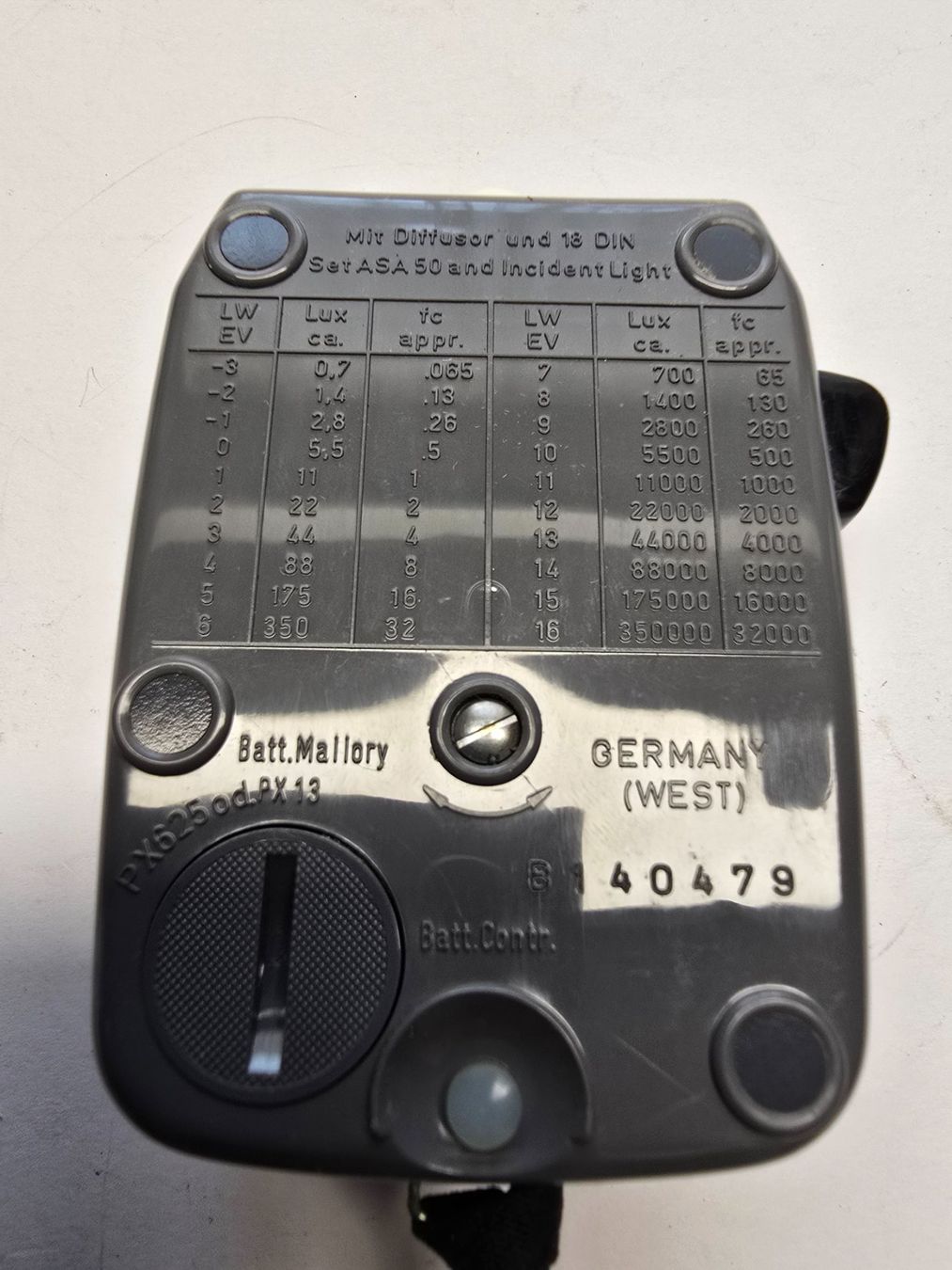 Gossen Metrawatt Misurare: Belichtungsmesser GOSSEN SIXTAR – Usato da Balgach venduto da Zwickau01 5