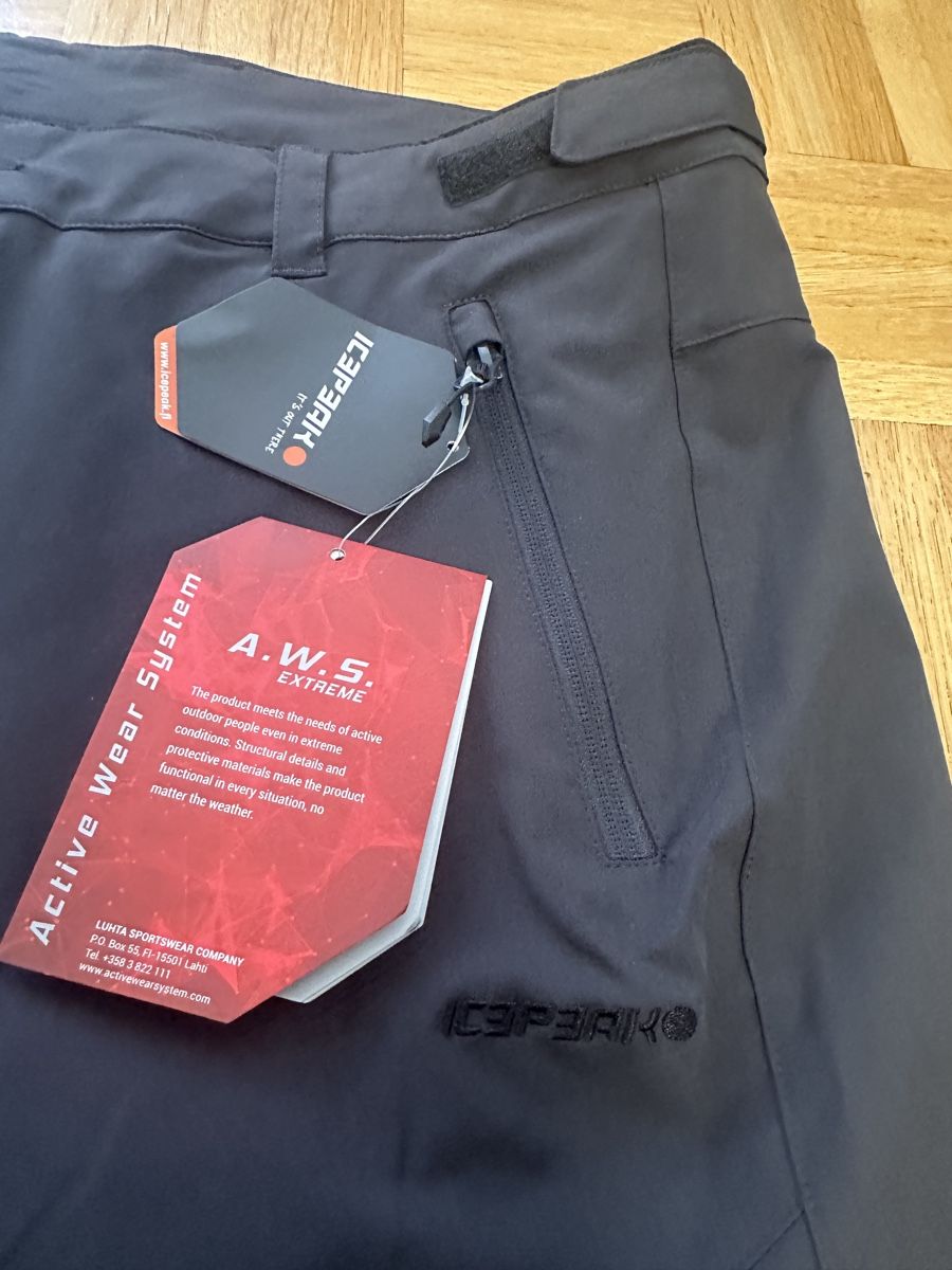 Icepeak Hosen: Icepeak Upham 3/4 Wanderhose Herren, grau, L – Neu und originalverpackt aus Neuchatel von feta_ze 4