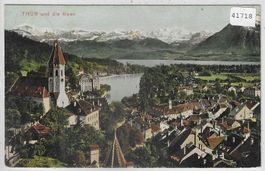 Thun und die Alpen