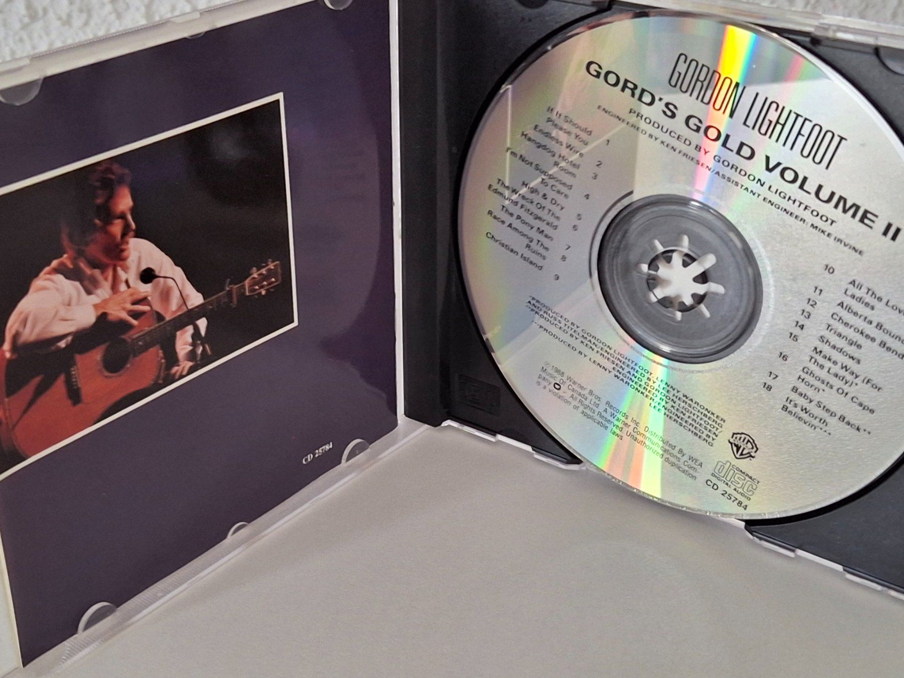 CD: CD Gordon Lightfoot Gord's Gold Volume II – Usato da Aarberg venduto da Jackup1 2