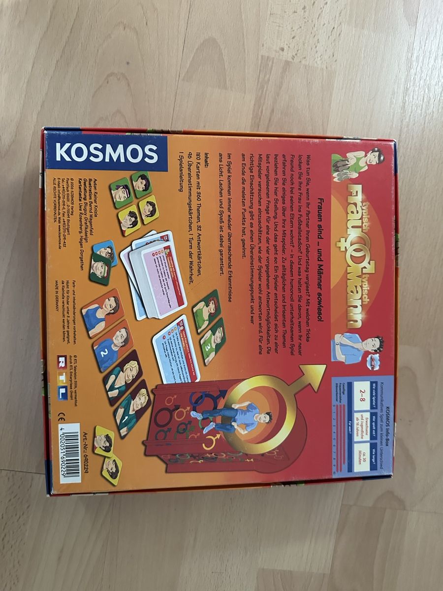 Kosmos Giochi: Typisch Frau Typisch Mann – Usato da Weinfelden venduto da jos_nl7m 2