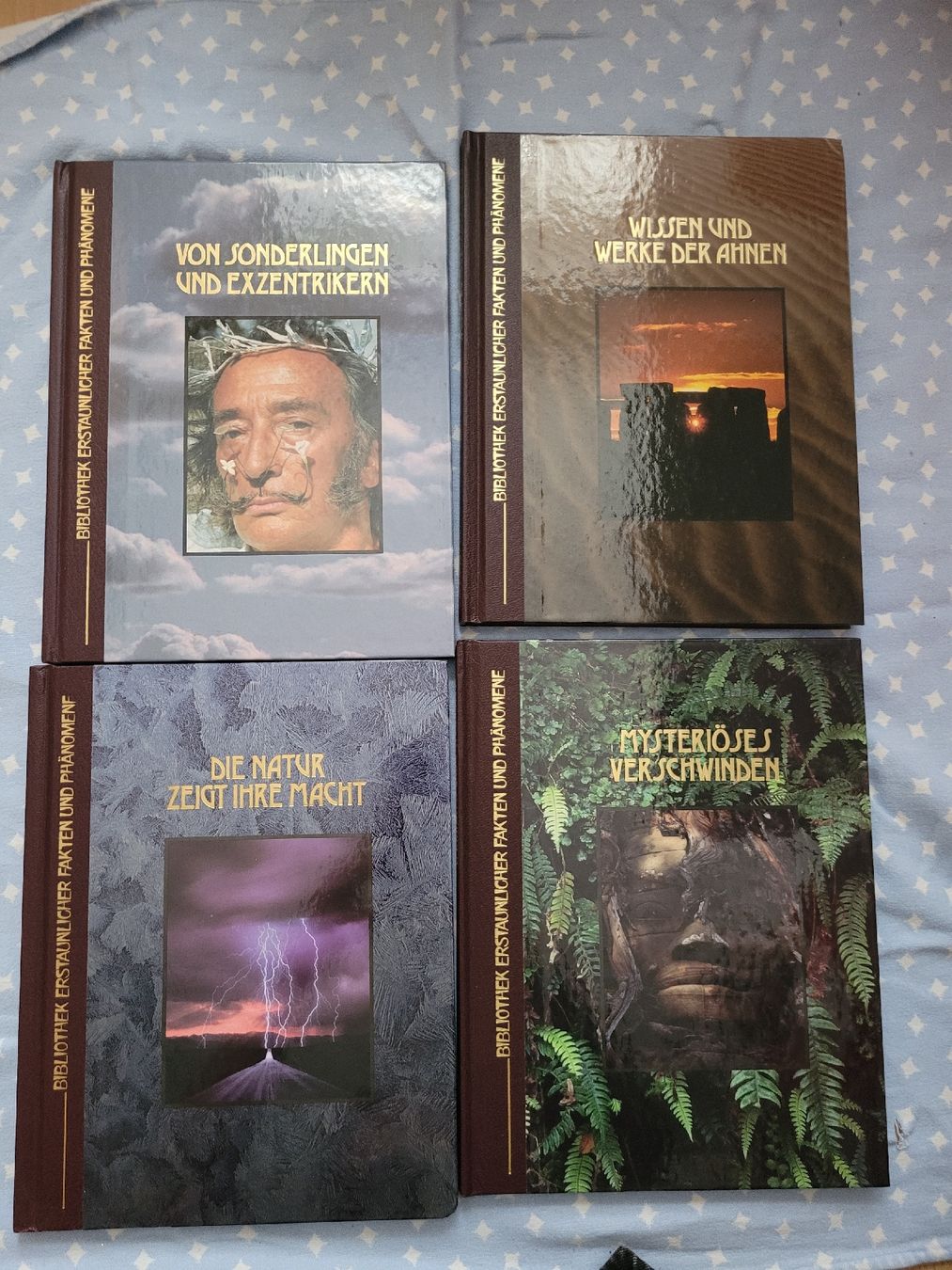 Libri: 4 Bücher: Mysteriöses, Exzentriker... uvm. – Usato da Perlen venduto da Safari_23
