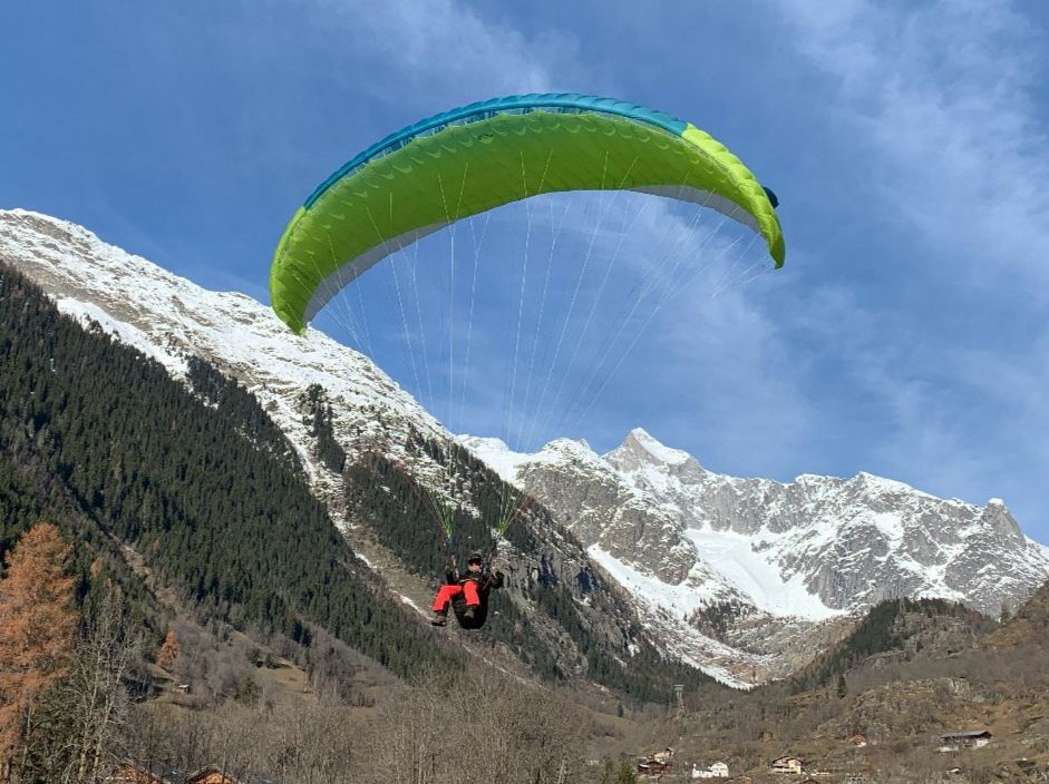 Sport dell'aria & Aquiloni: Advance Gleitschirm-Set Gr.S/26-Alpha 6-Progress 3-Notschirm – Usato da Steinhausen venduto da paraparam