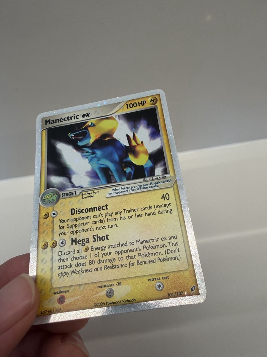 Pokémon Carte collezionabili: Manectric ex Ultra Rare EX Deoxys 2005 – Usato da Arlesheim venduto da WungaBunga 5