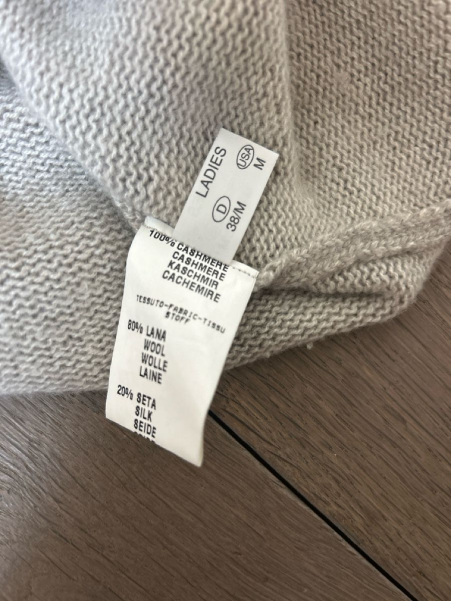 Fabiana Filippi Maglioni & Felpe: Fabiana Filippi Kaschmir Pullover, Beige, Grösse M – Usato da Uitikon Waldegg venduto da A.K.R. 3