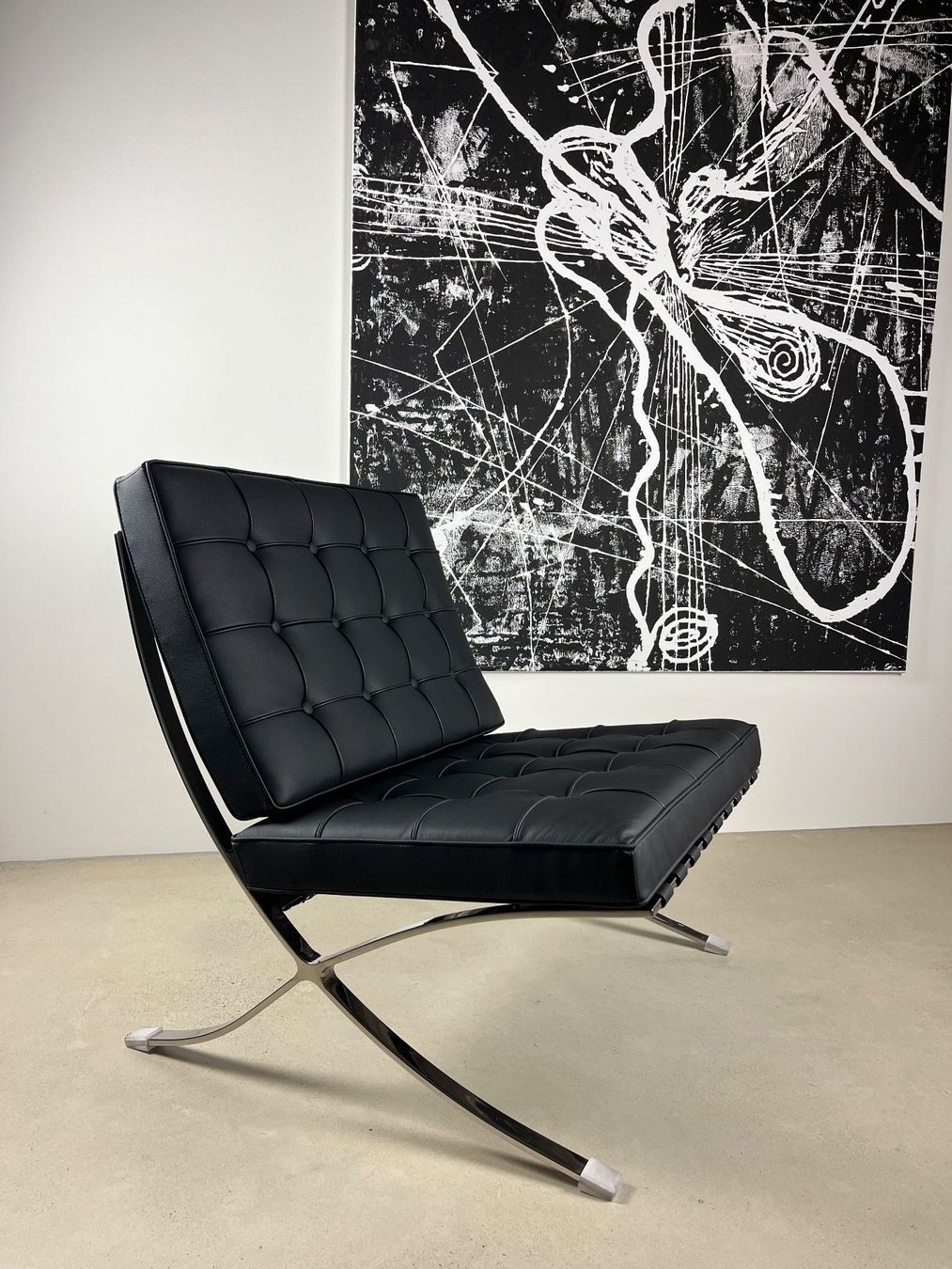 Liegen & Liegestühle: Design-Loungesessel im Stil eines Klassikers - Echtleder – Neu (gemäss Beschreibung) aus Münchenstein von AndreHaus 2