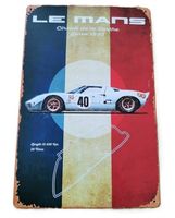 Le Mans GULF - Blechschild  (neu/OVP)